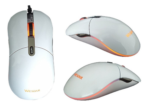 MOUSE WESDAR X5 BLANCO
